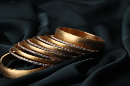 GOLD BANGLE SET